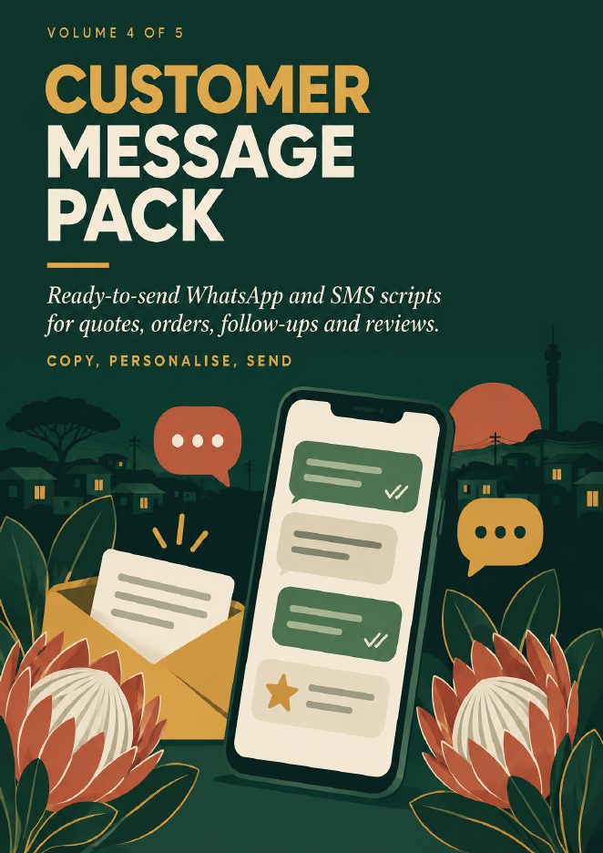 Customer Message Pack